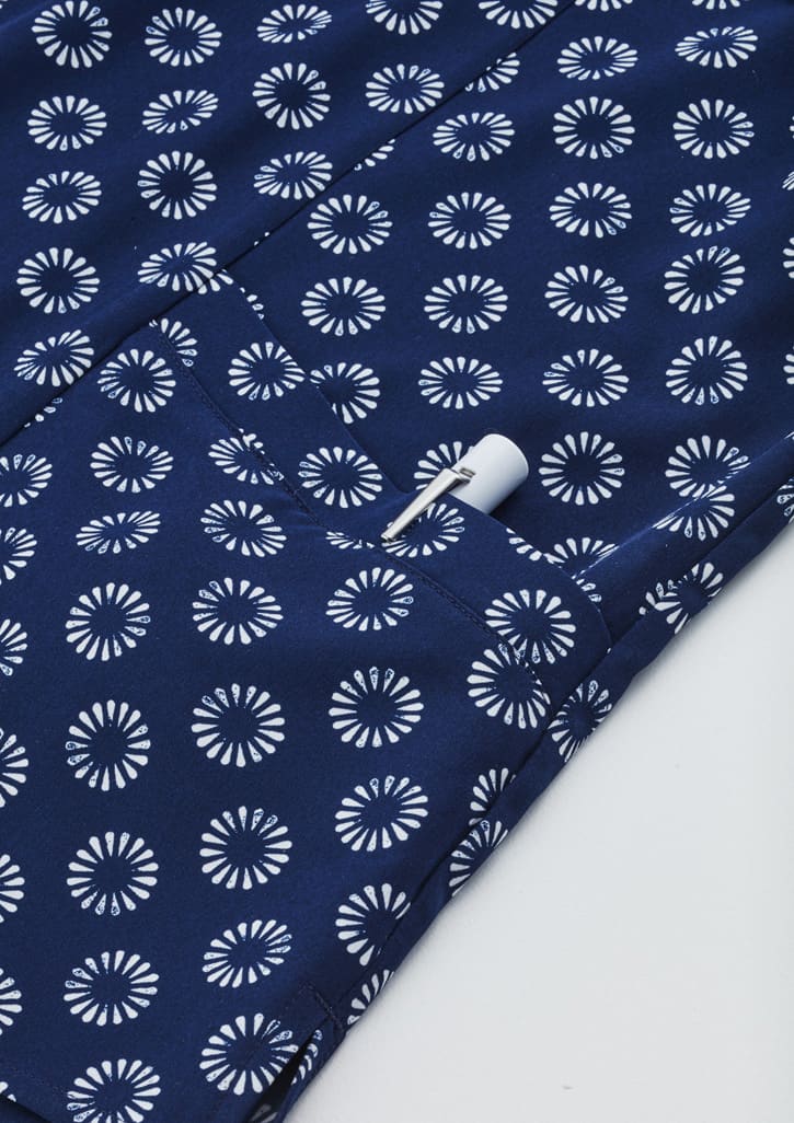 Womens Florence Daisy Print Tunic - CS950LS Image 