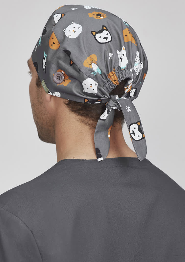 Unisex Printed Scrub Cap - CSC245U Image