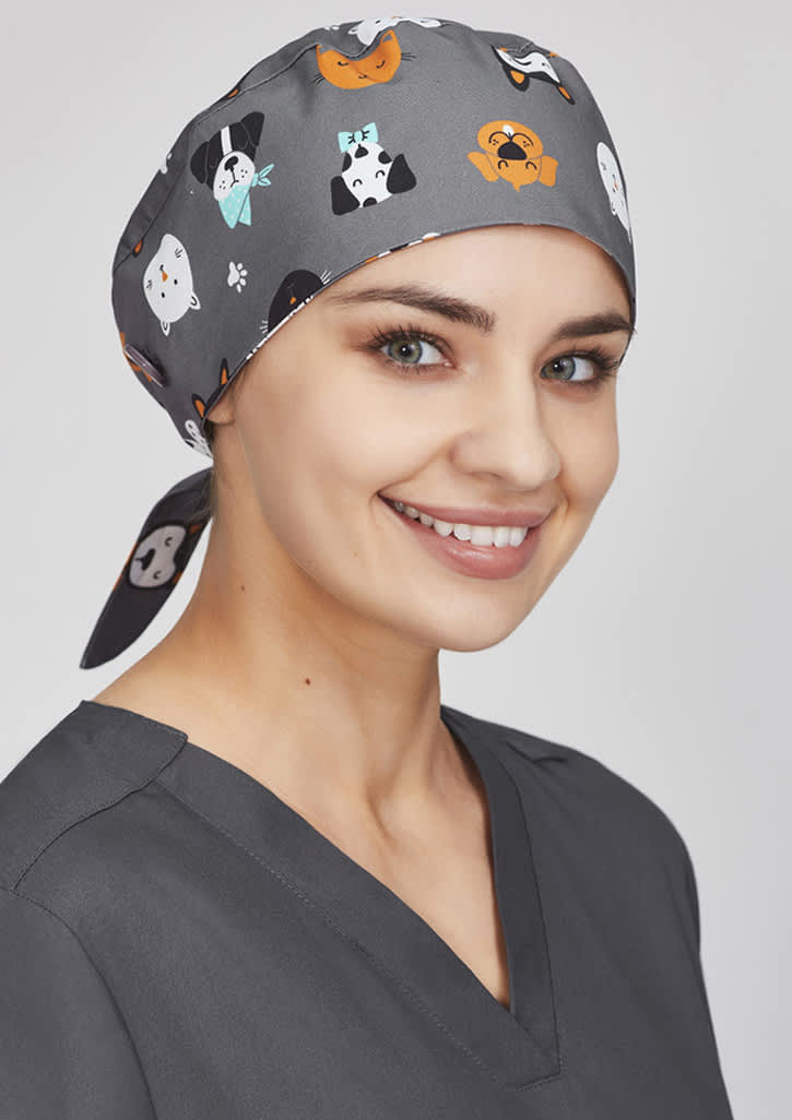 Unisex Printed Scrub Cap - CSC245U Image