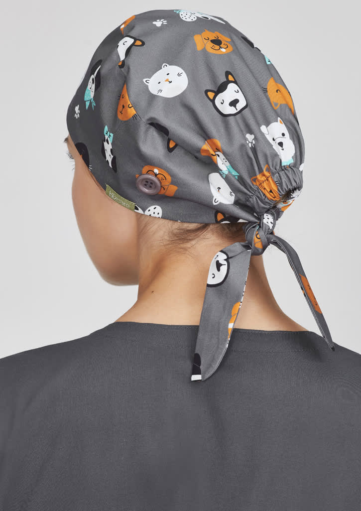 Unisex Printed Scrub Cap - CSC245U Image