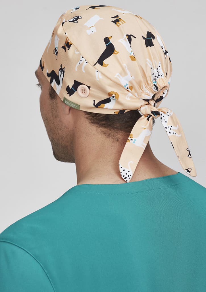 Unisex Printed Scrub Cap - CSC245U Image
