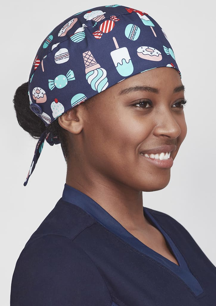 Unisex Printed Scrub Cap - CSC245U Image Sugar Land
