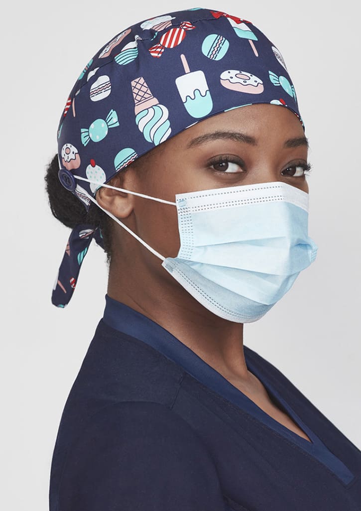 Unisex Printed Scrub Cap - CSC245U Image