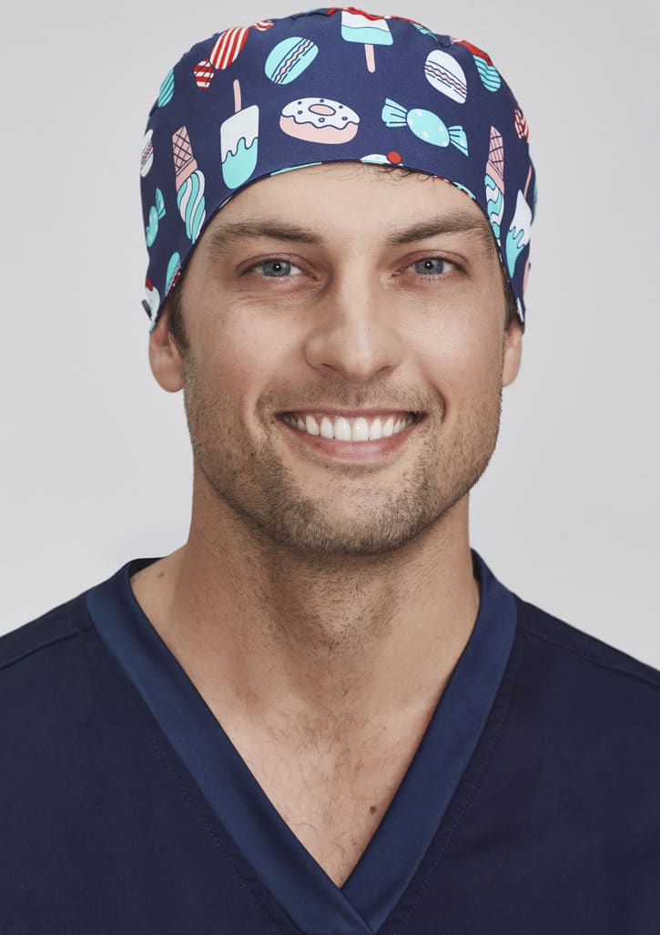 Unisex Printed Scrub Cap - CSC245U Image