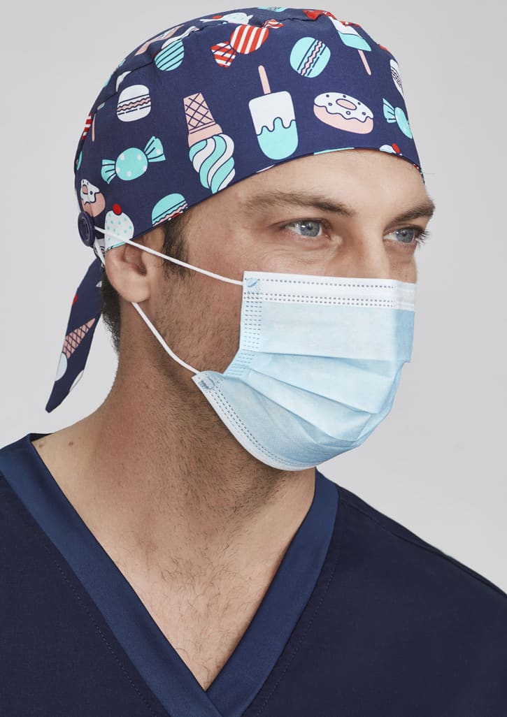 Unisex Printed Scrub Cap - CSC245U Image