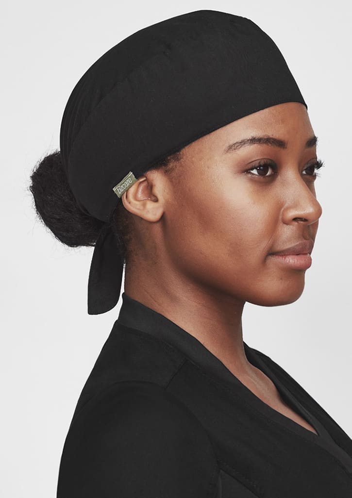 Unisex Reversible Scrub Cap - CSC249U Image Black
