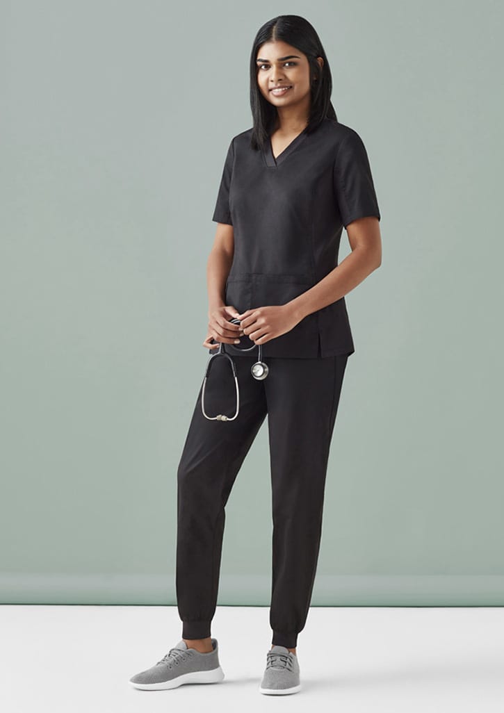 Riley Womens Slim Leg Jogger Scrub Pant