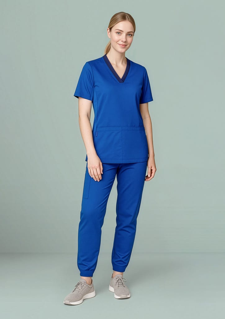 Womens Riley Stretch Scrub Top FA-CST043LS