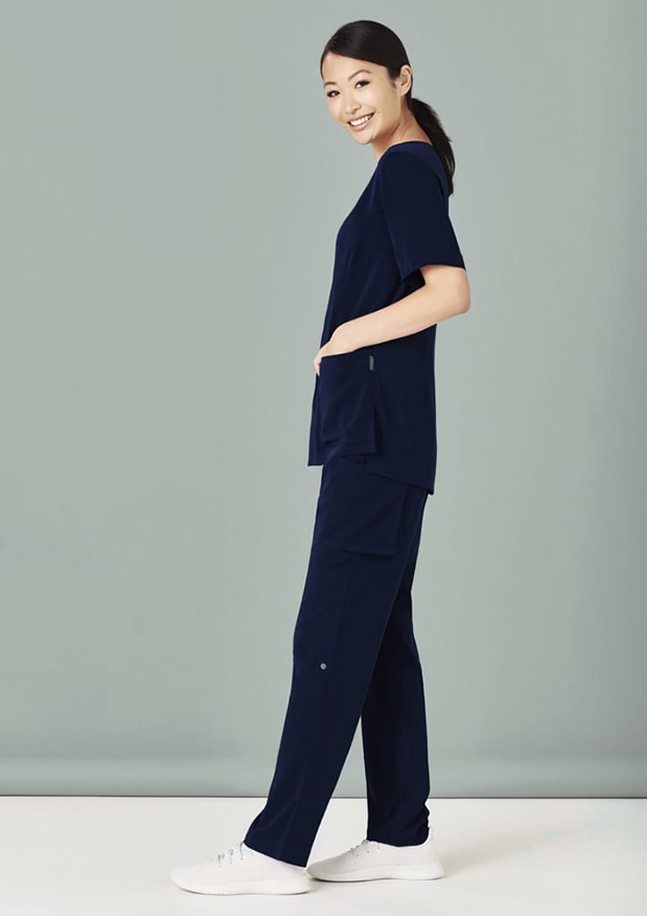 Womens Avery Straight Leg Scrub Pant - CSP944LL Image Midnight Navy
