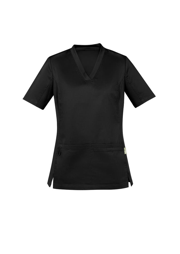 Womens Riley Stretch Scrub Top - CST043LS Image 