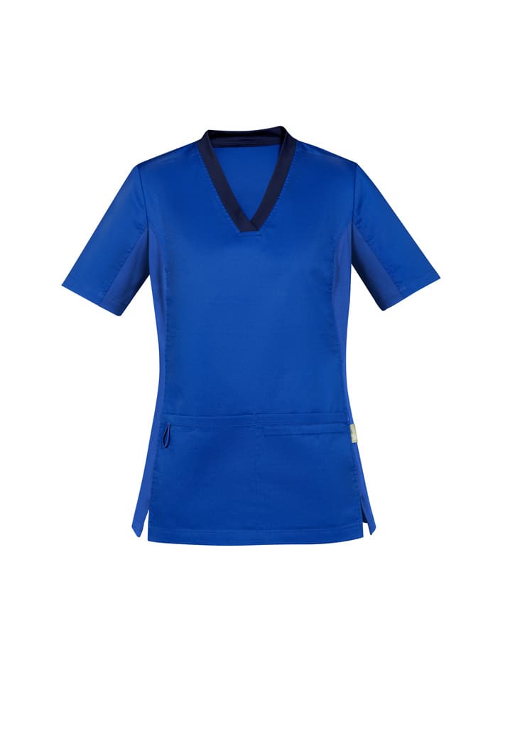 Womens Riley Stretch Scrub Top - CST043LS Image 