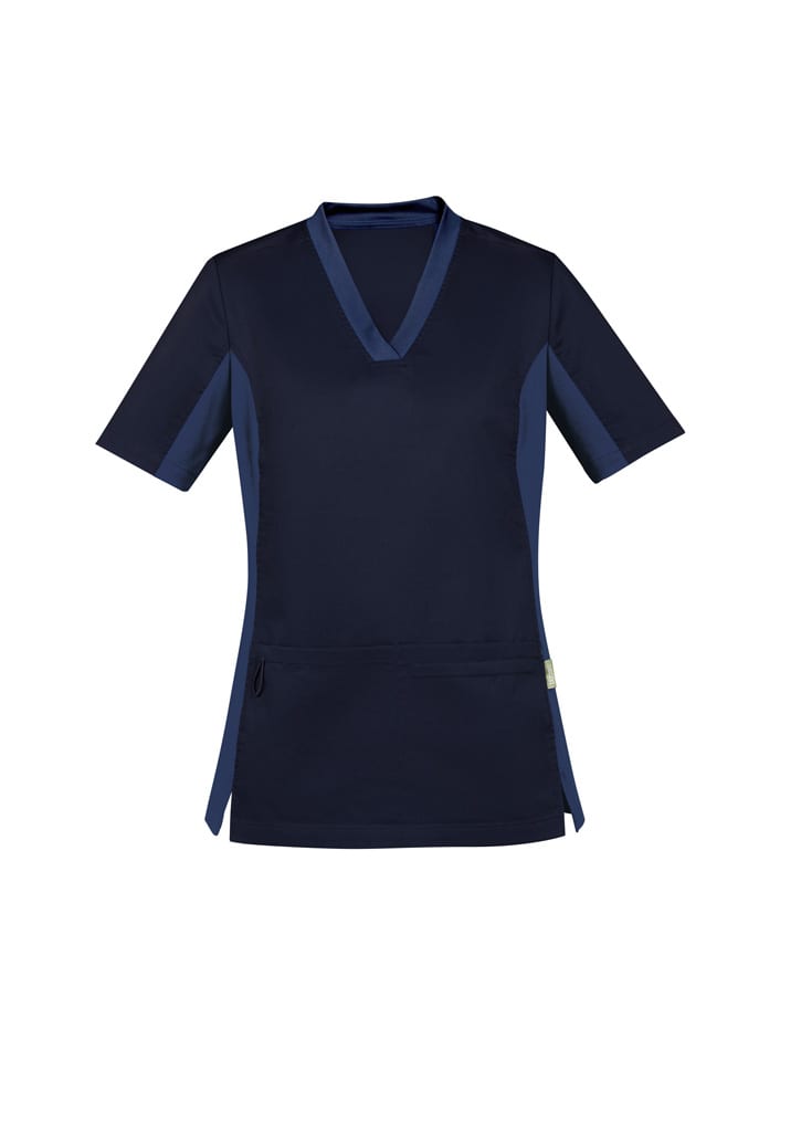 Womens Riley Stretch Scrub Top - CST043LS Image 