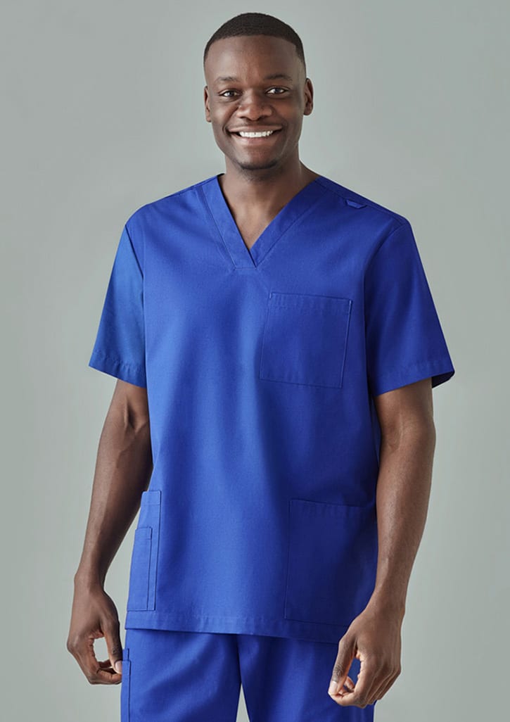 Mens Tokyo Scrub Top - CST141MS Image Royal