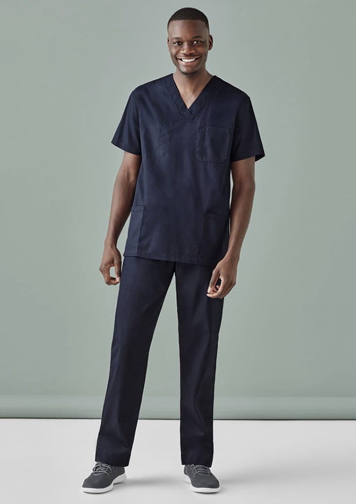 Unisex Hartwell Reversible Scrub Top - CST150US Image Midnight Navy