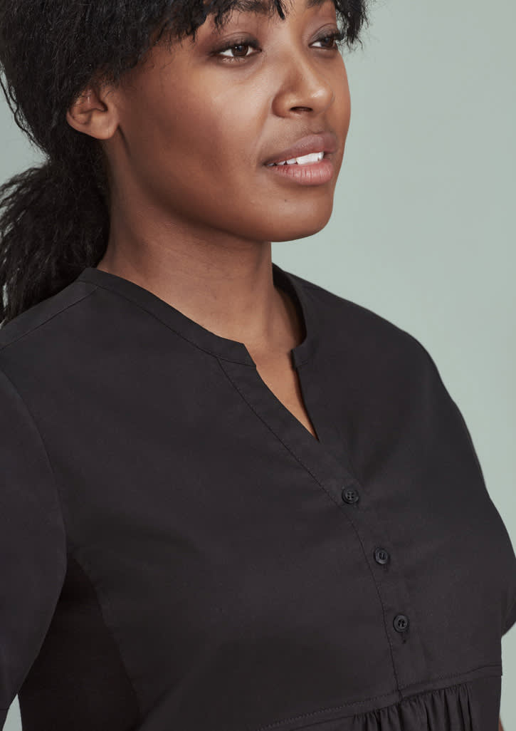 Womens Rose Tunic Scrub Top - CST243LS Image 