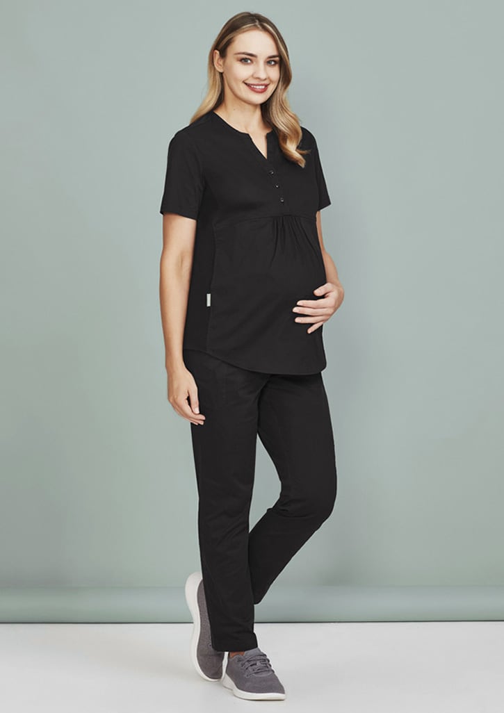 Womens Rose Tunic Scrub Top - CST243LS Image 