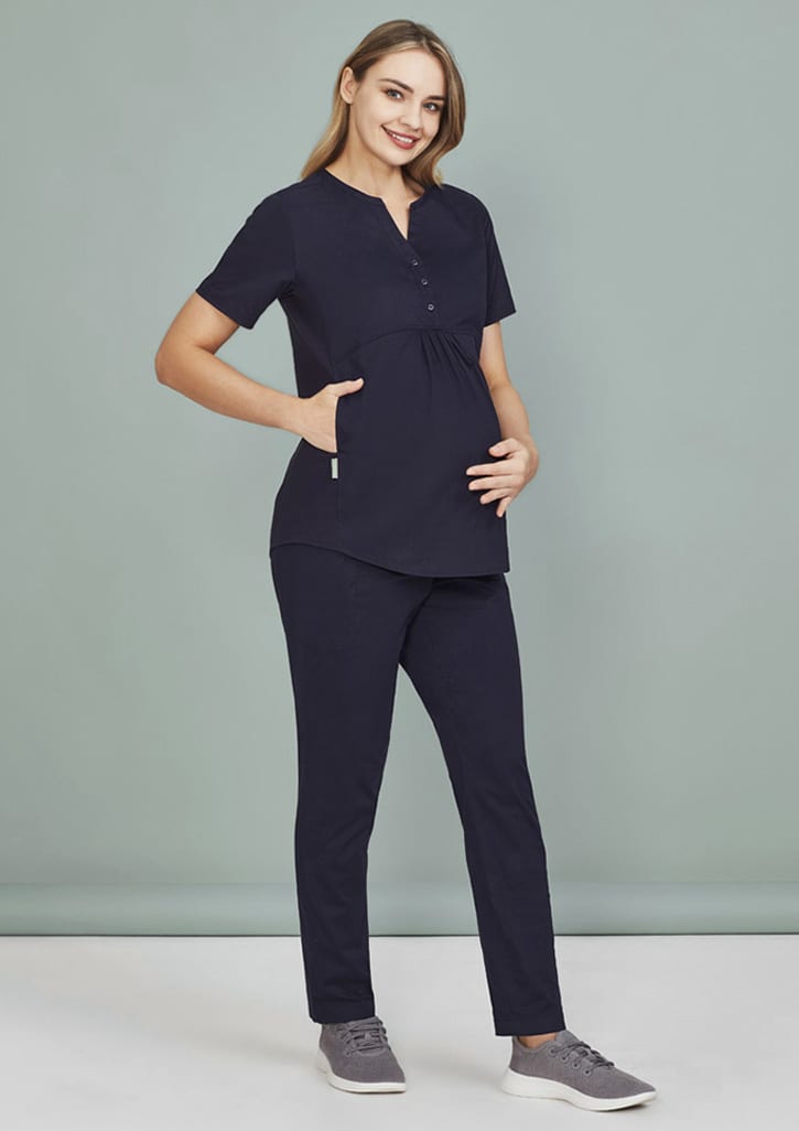Womens Rose Tunic Scrub Top - CST243LS Image 