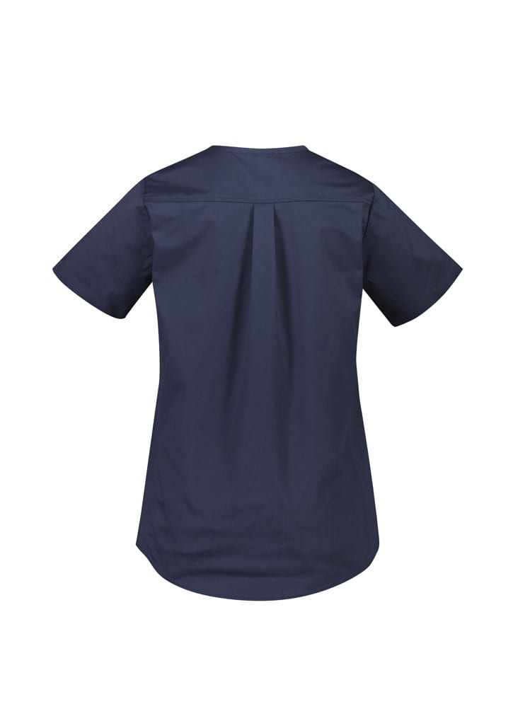 Womens Rose Tunic Scrub Top - CST243LS Image 