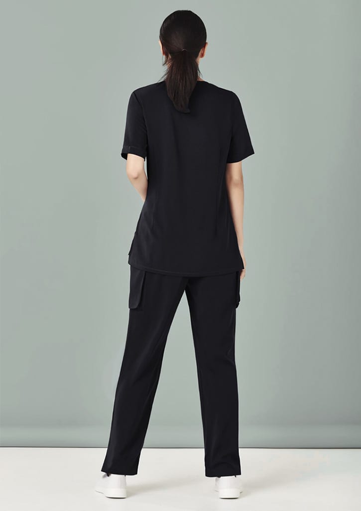 Womens Avery Round Neck Scrub Top - CST942LS Image 