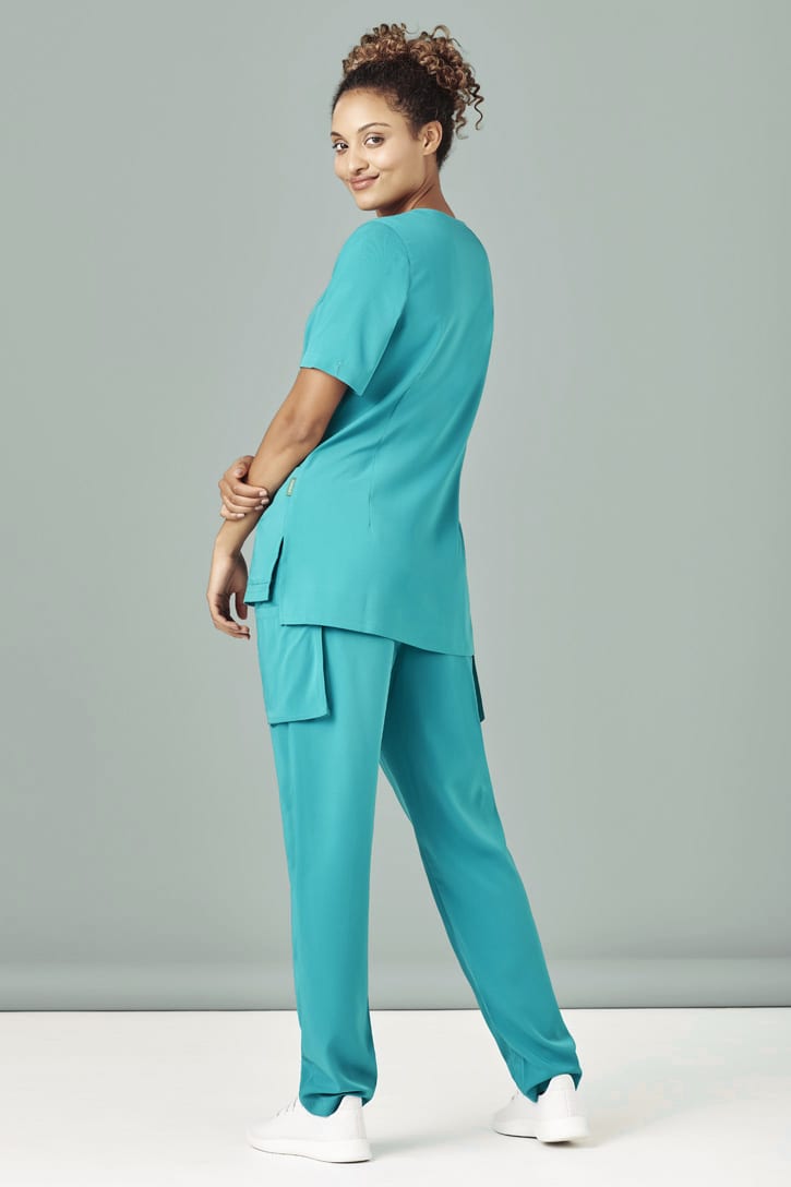 Womens Avery Round Neck Scrub Top - CST942LS Image 