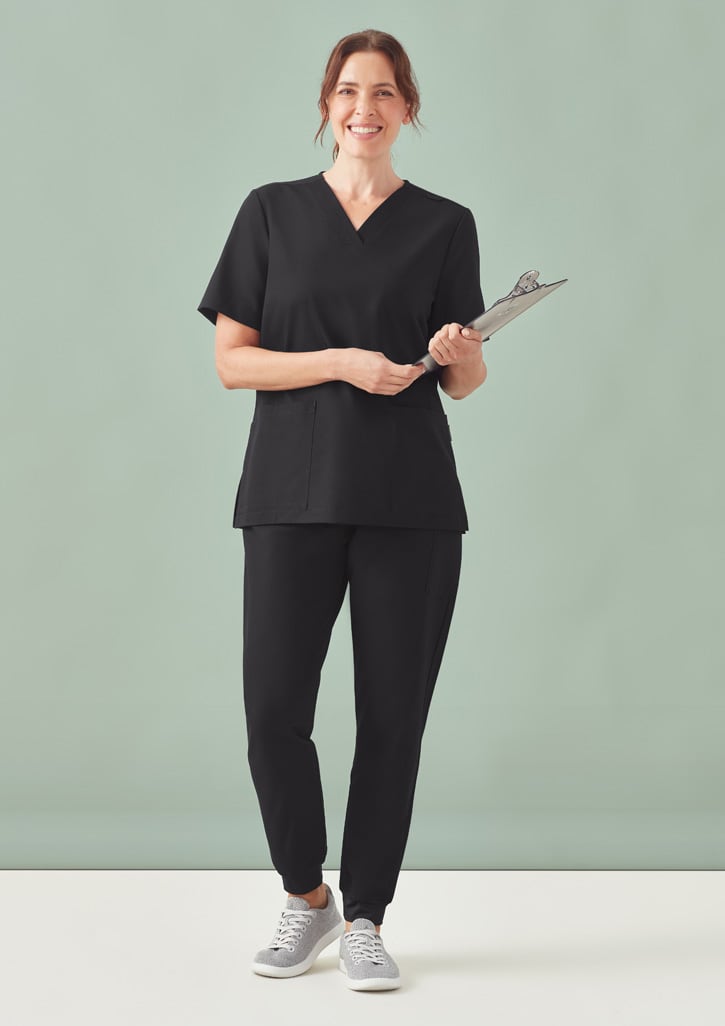 Womens Pulse V-Neck Scrub Top FA-CU543LS