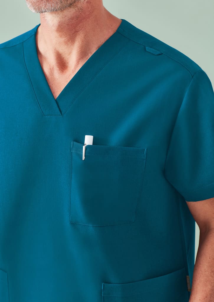 Unisex Pulse V-Neck Scrub Top FA-CU544US