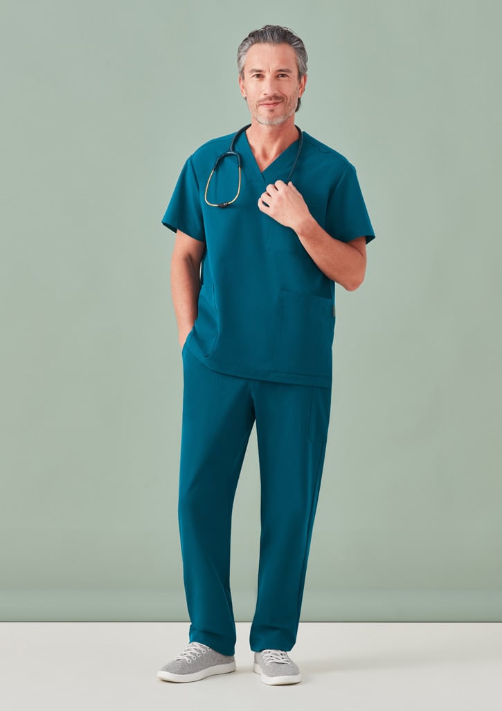 Unisex Pulse V-Neck Scrub Top FA-CU544US
