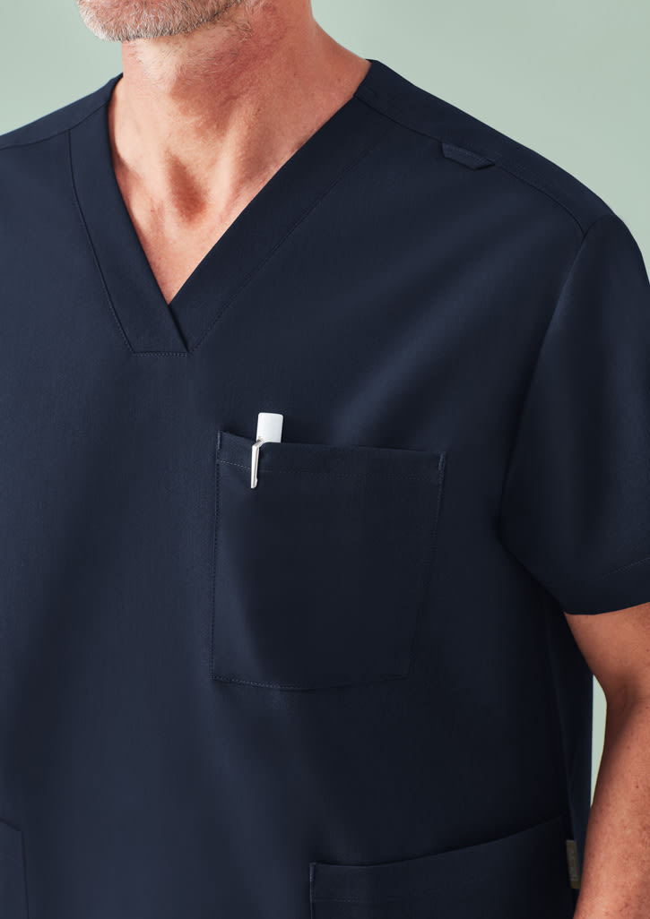Unisex Pulse V-Neck Scrub Top FA-CU544US