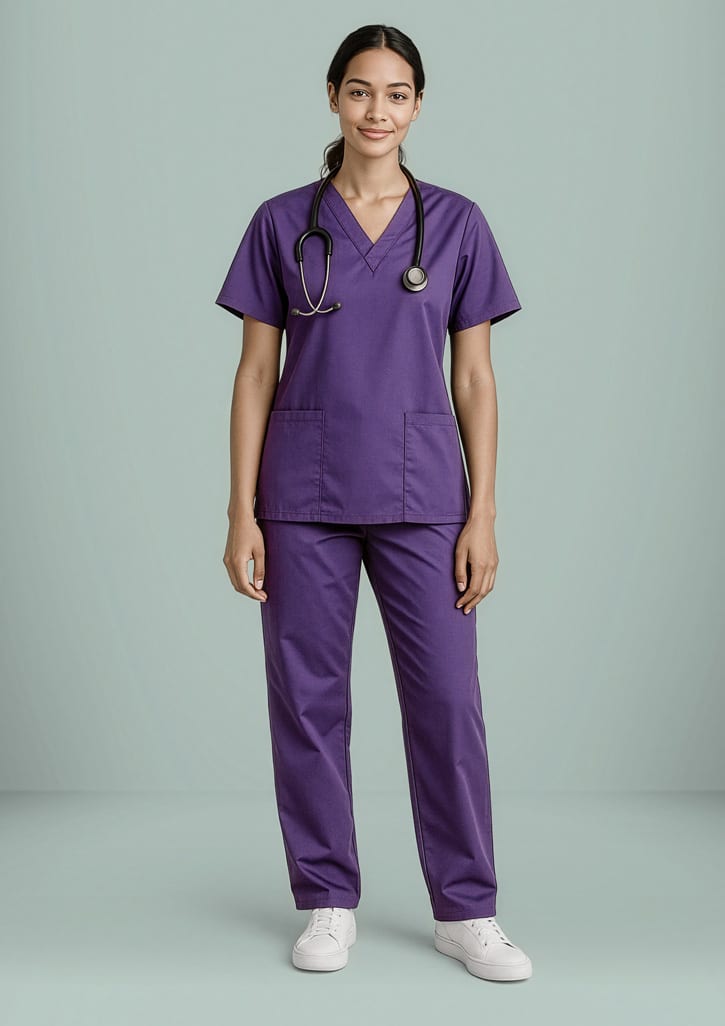 Classic Womens Scrub Top FA-H10622