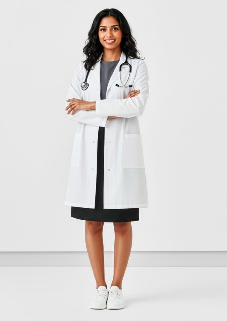 Unisex Classic Lab Coat FA-H132ML