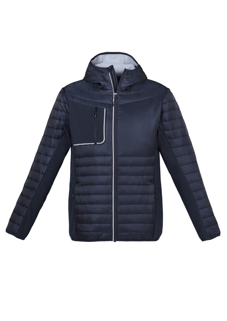 Unisex Patrol Jacket - J134M Image Navy/Silver