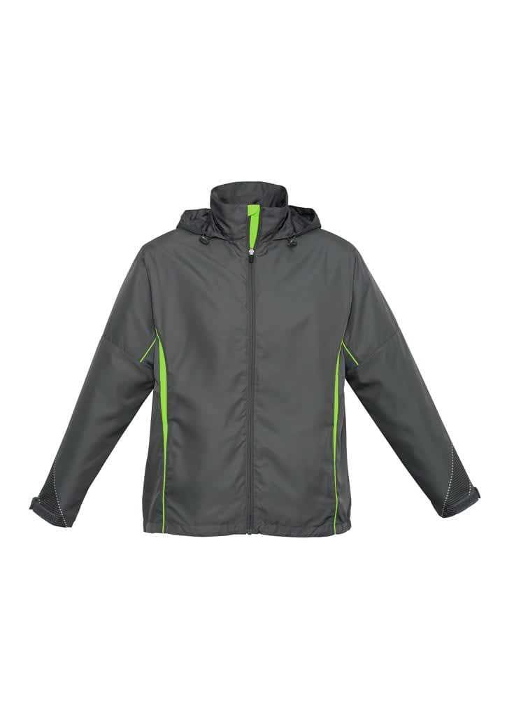 Unisex Razor Jacket - J408M Image Grey/Fluoro Lime