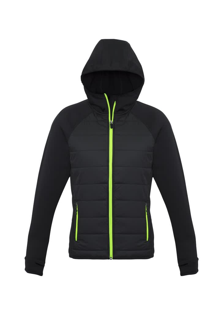 Womens Stealth Jacket - J515L Image Black/Lime