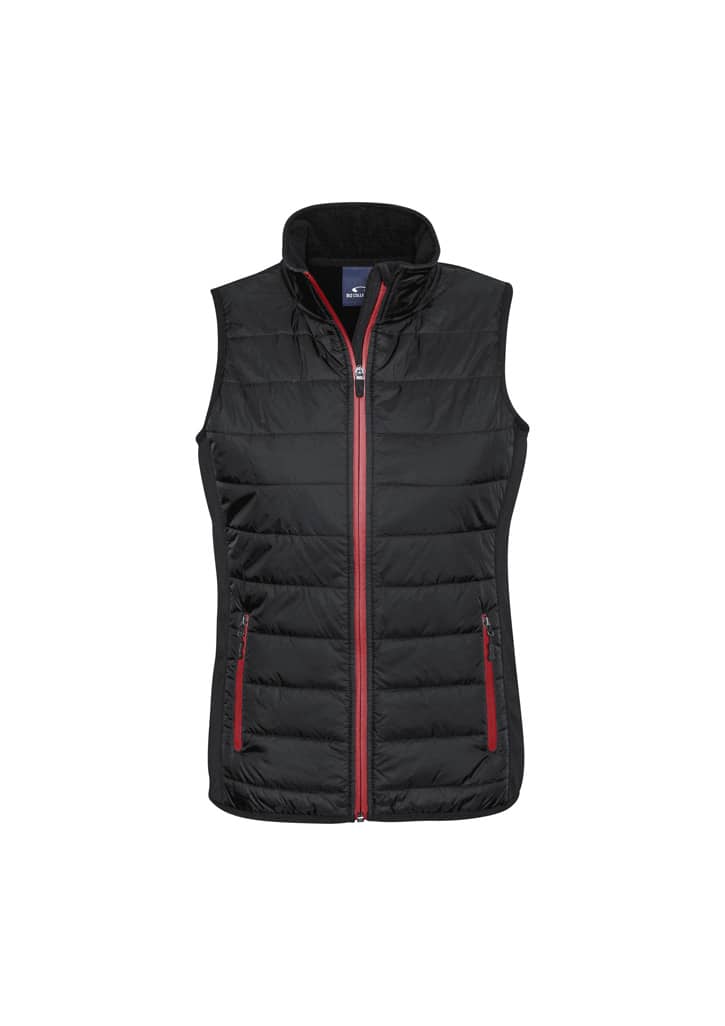 Womens Stealth Vest - J616L Image Black/Red