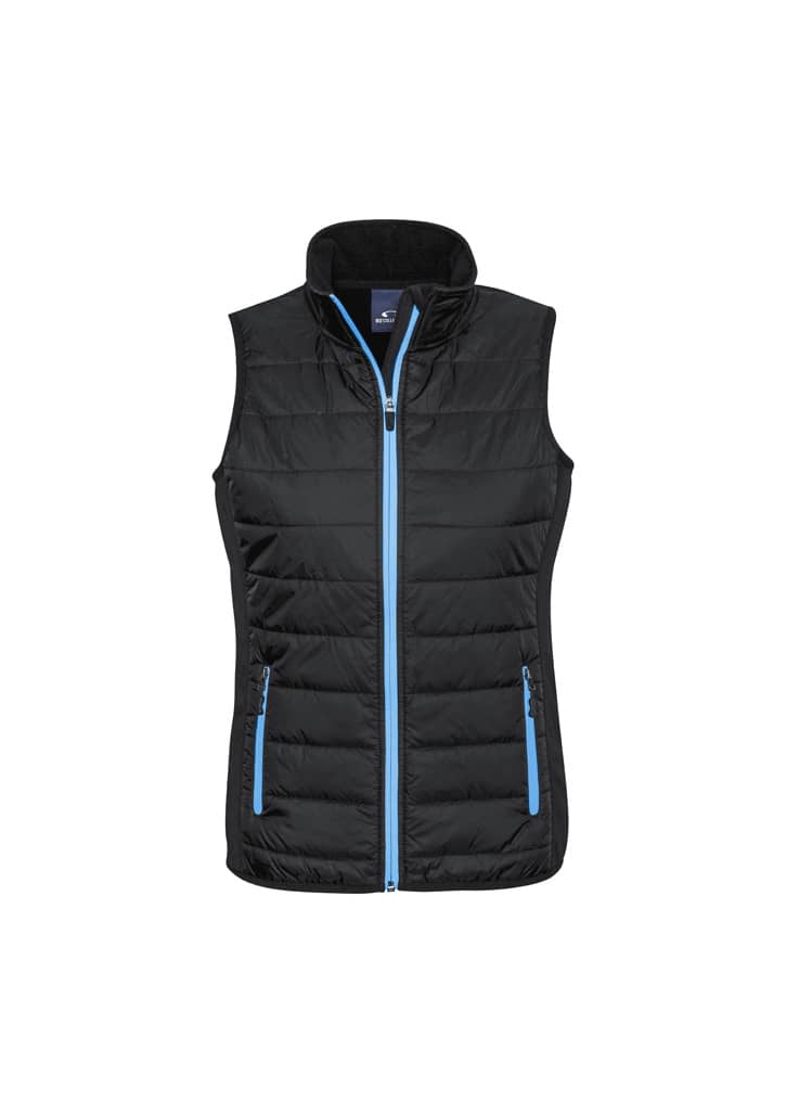 Womens Stealth Vest - J616L Image Black/Cyan