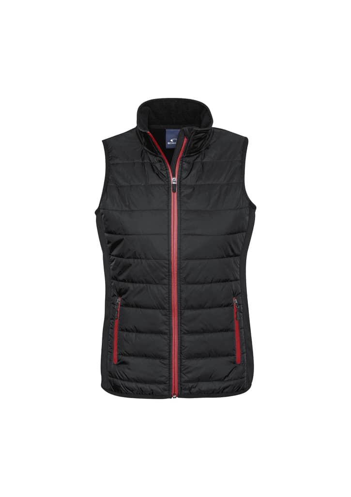 Womens Stealth Vest - J616L Image Black/Red