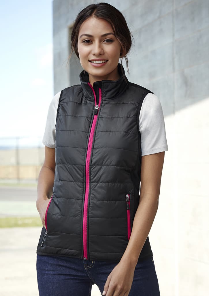 Womens Stealth Vest - J616L Image Black/Magenta