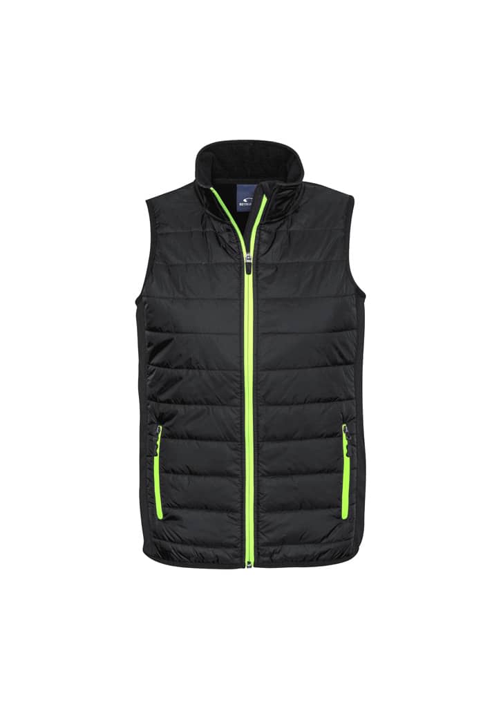 Mens Stealth Vest - J616M Image Black/Lime