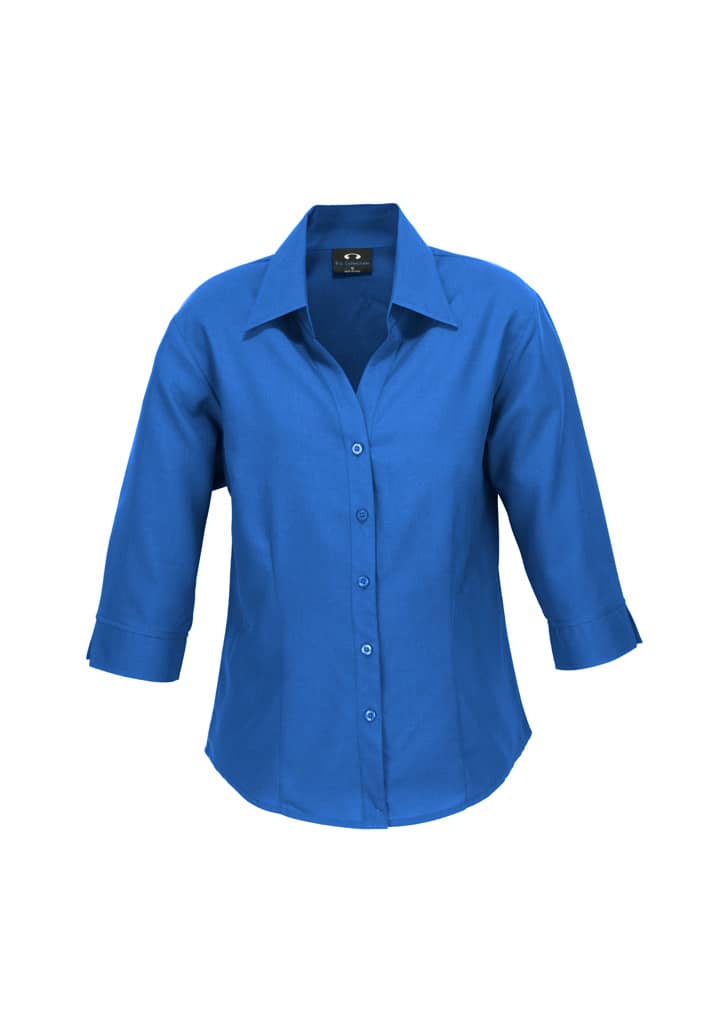 Oasis Ladies Plain 3/4 Sleeve Shirt FA-LB3600