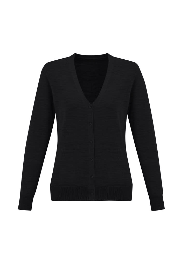 Womens Roma Knit Cardigan - LC916L Image Black
