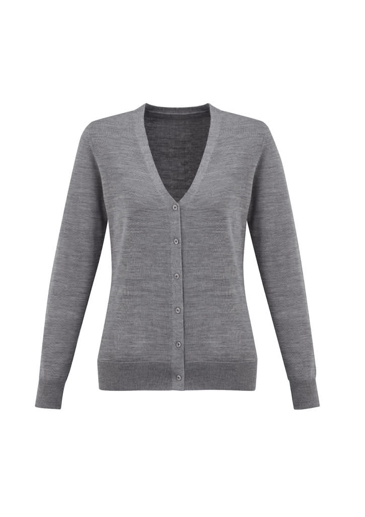 Womens Roma Knit Cardigan - LC916L Image Silver