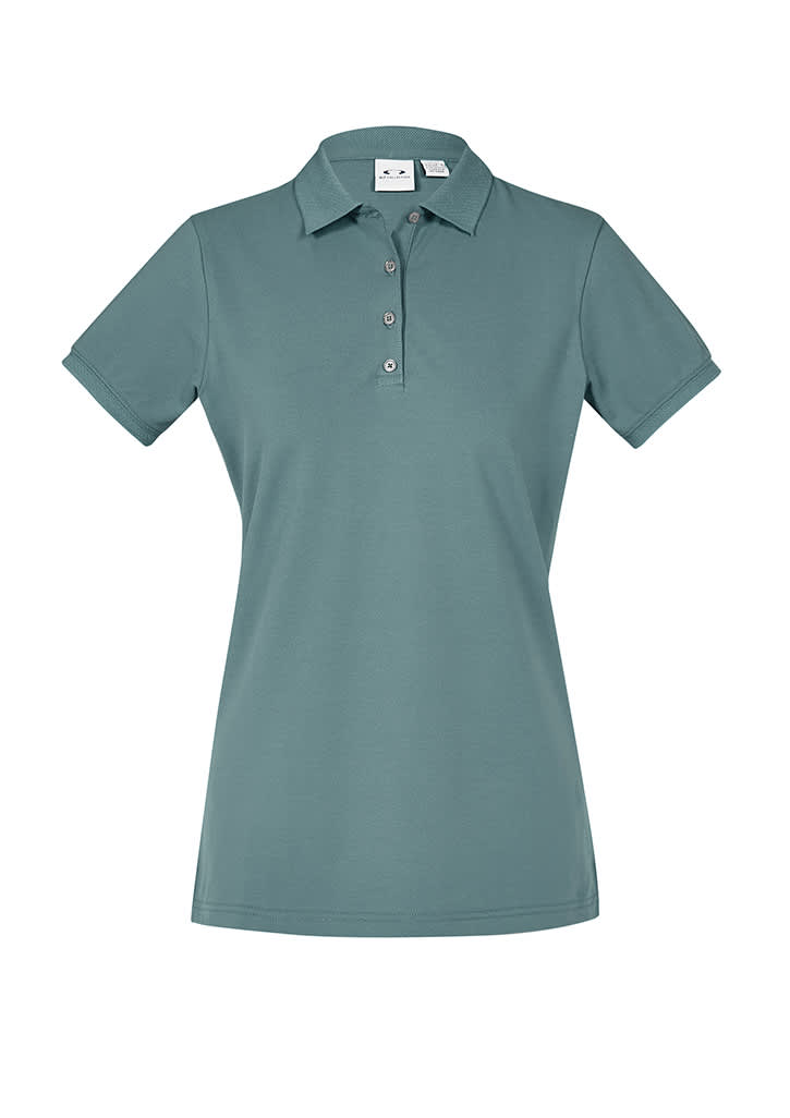 Womens City Short Sleeve Polo - P105LS Image Jasper Green