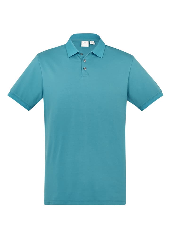 Mens City Short Sleeve Polo - P105MS Image Teal