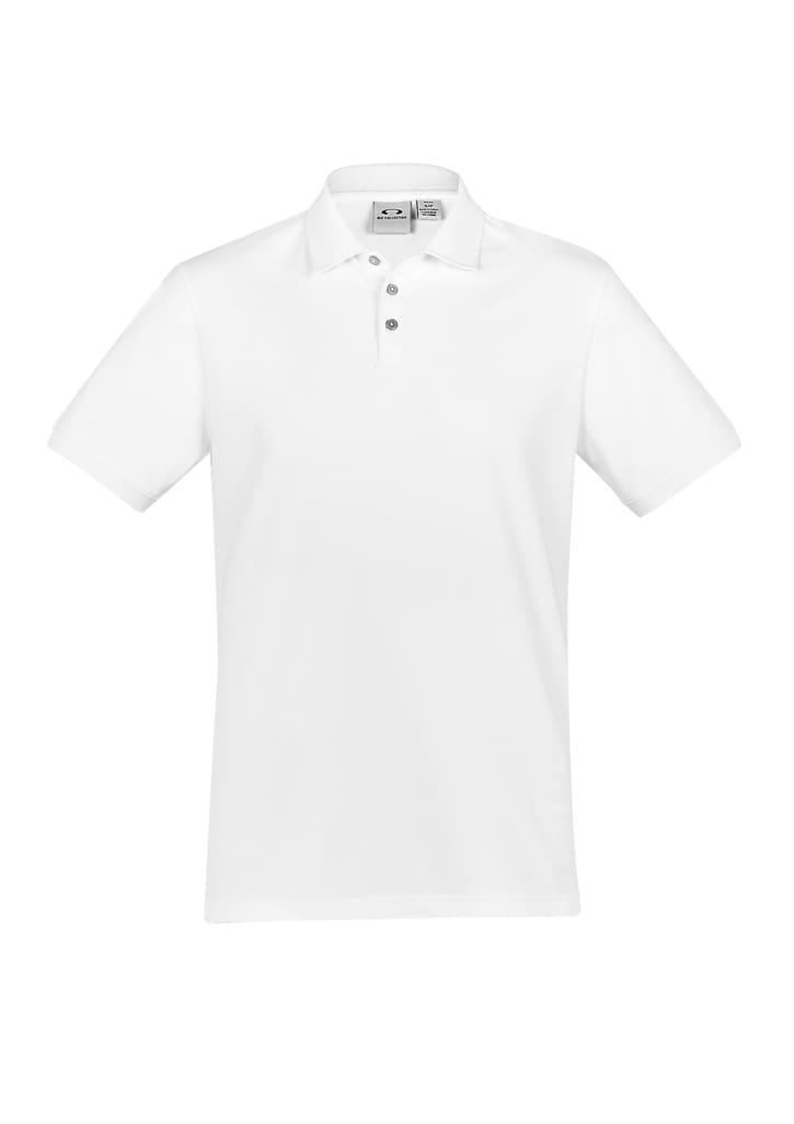 Mens City Short Sleeve Polo - P105MS Image White