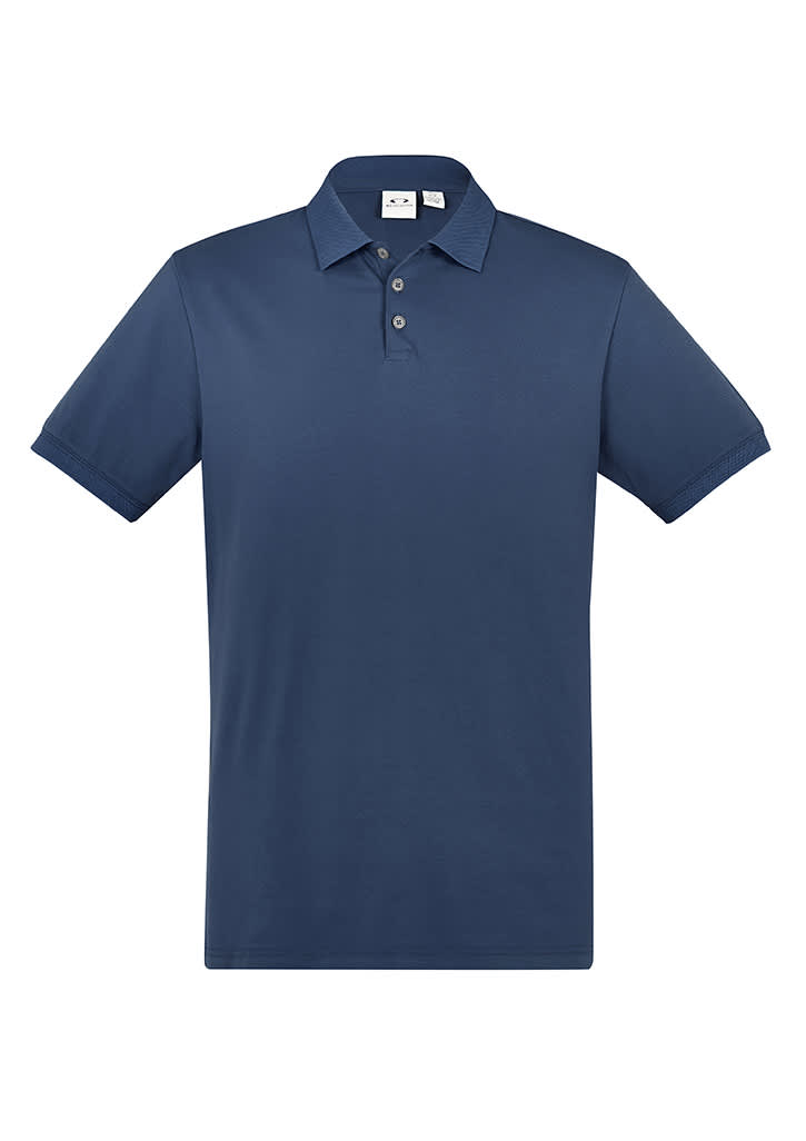 Mens City Short Sleeve Polo - P105MS Image Mineral Blue