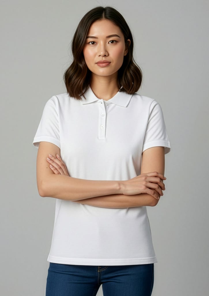 Womens Ice Short Sleeve Polo FA-P112LS