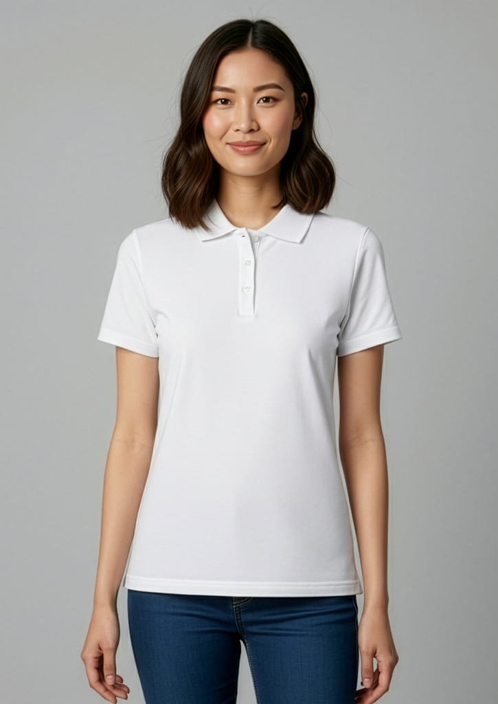 Womens Ice Short Sleeve Polo FA-P112LS