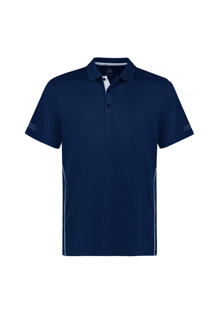 Kids Balance Short Sleeve Polo - P200KS Image Navy/White