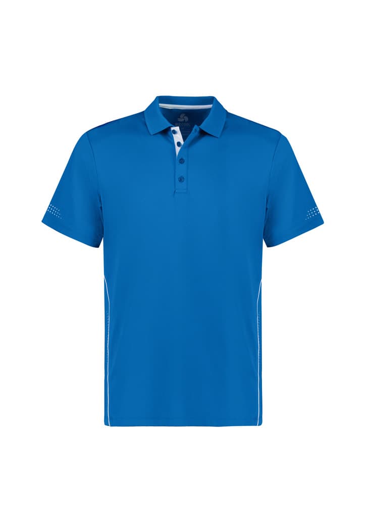 Mens Balance Short Sleeve Polo - P200MS Image Royal/White