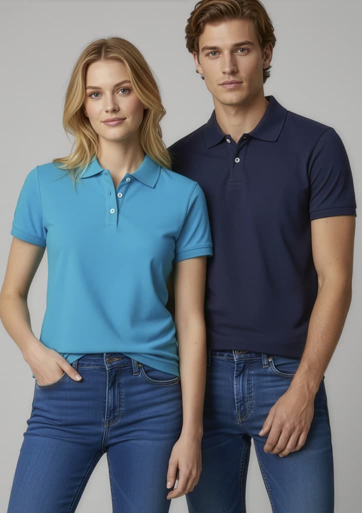 Womens Neon Short Sleeve Polo FA-P2125